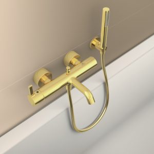Joy Exposed Shower & Bath mixer