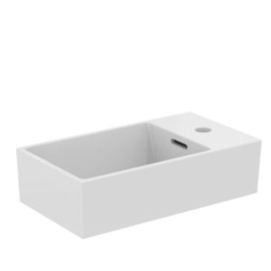 Extra washbasin 45 cm with one tap hole