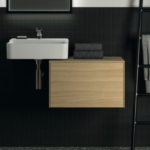 Conca washbasin and washbasin unit