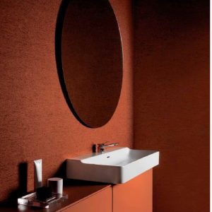 Conca washbasin and washbasin unit