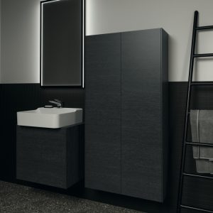 Conca washbasin and storage