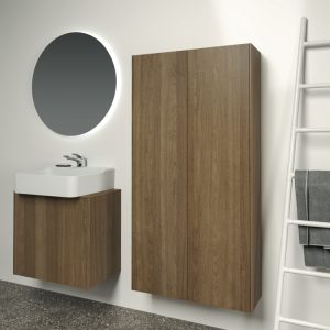 Conca washbasin and storage