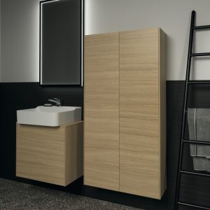 Conca washbasin and storage