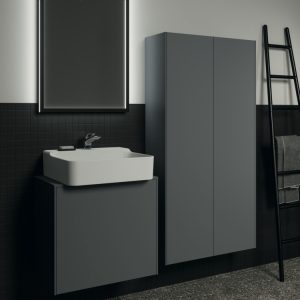 Conca washbasin and storage