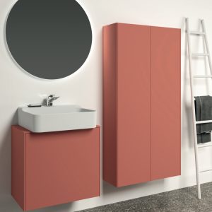 Conca washbasin and storage