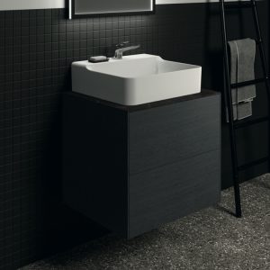 Conca washbasin and washbasin unit