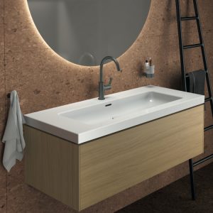 Extra washbasin and Conca washbasin unit