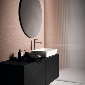 Conca washbasin and washbasin unit