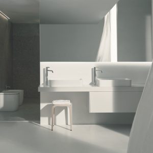 Conca washbasin and washbasin unit